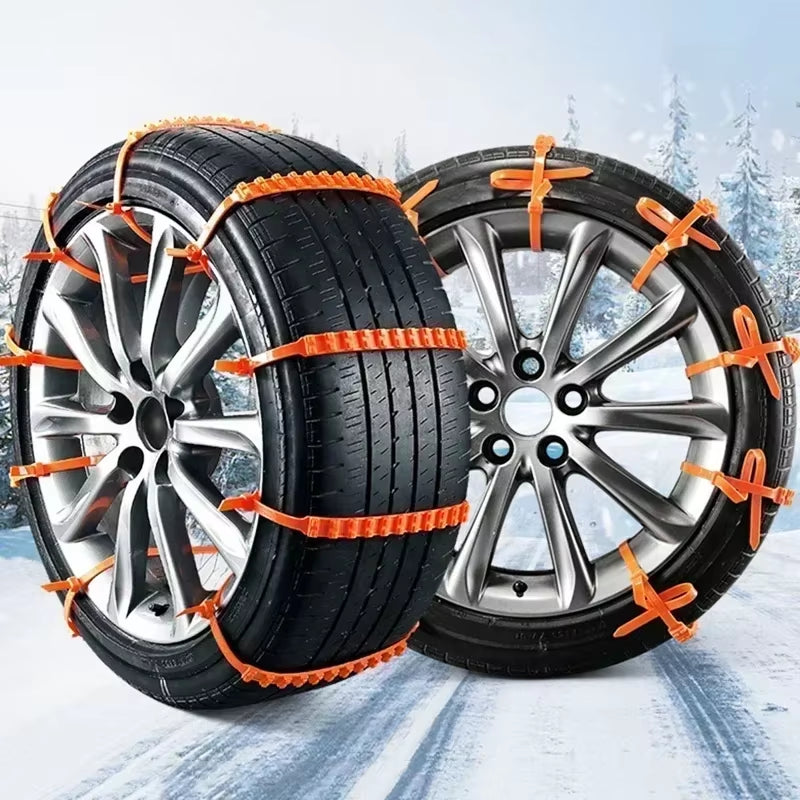 10/20Pcs Winter Car Snow Chain Antiskid Car Motorcycle Outdoor Snow Tire Emergency Anti-Skid Tyre Chains Auto Accessories